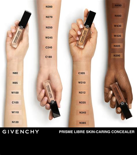 givenchy prisme libre concealer swatches|Givenchy Beauty Prisme Libre Skin Caring Concealer Corrector.